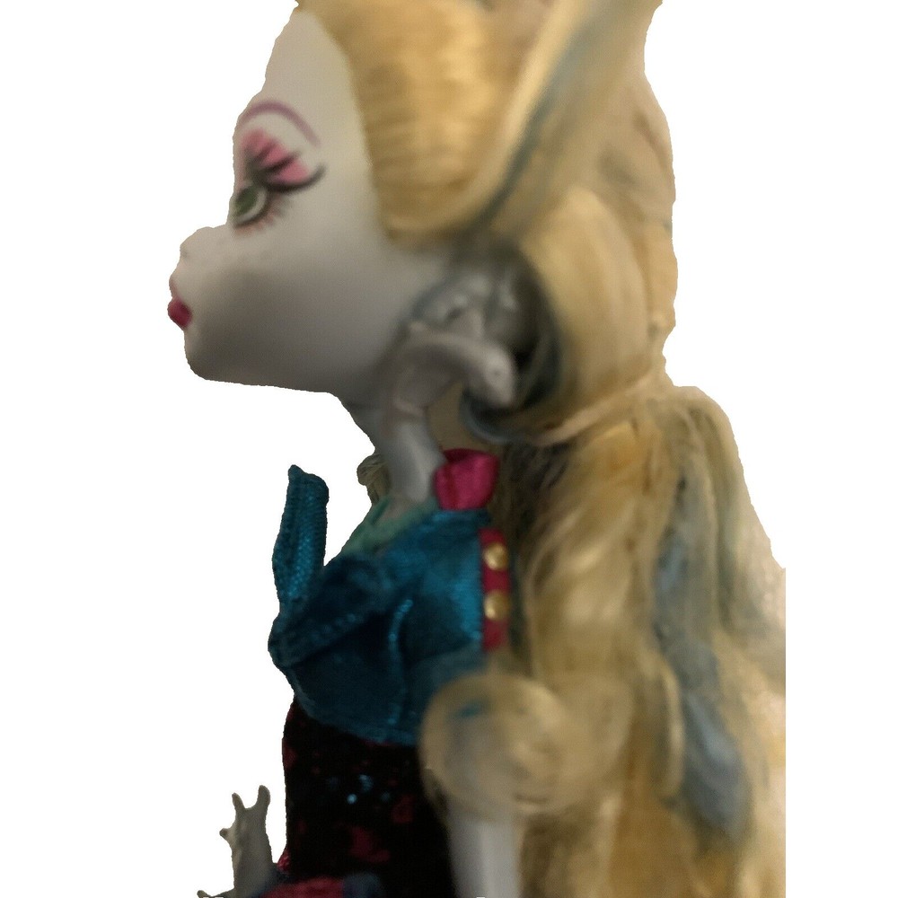 Monster High Doll Ghouls Night Out Blue Lagoona Blonde Hair - One Earring - Picture 6 of 11